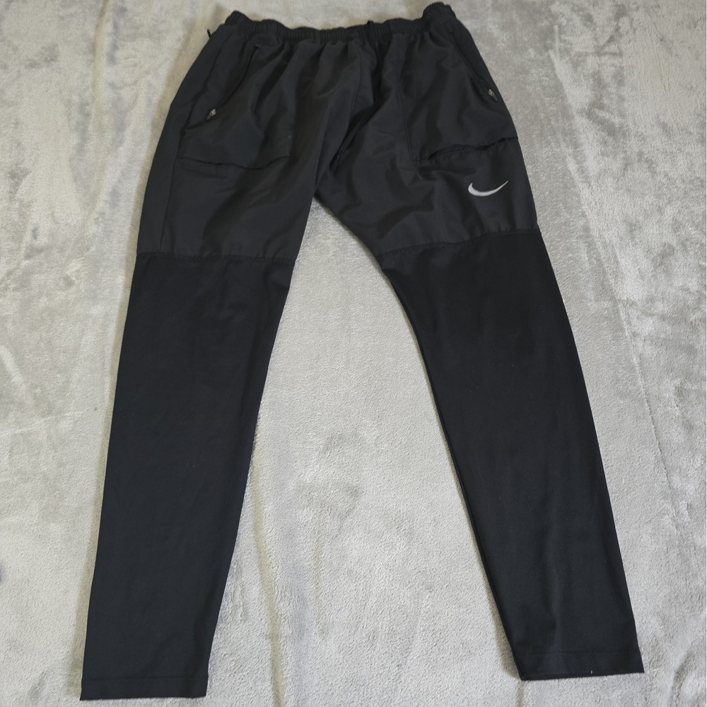 Nike Running Pants Mens XL Black Activewear Sportswear Athleisure Gymwear Casual